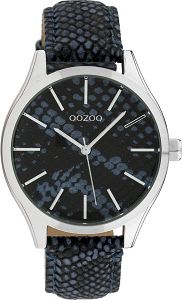 OOZOO Timepieces Blue Leather Strap C10434