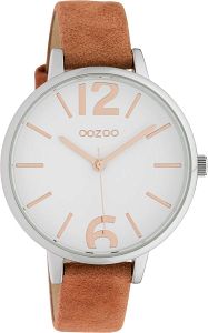 OOZOO Timepieces Brown Leather Strap C10435