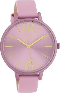 OOZOO Timepieces Pink Leather Strap C10441