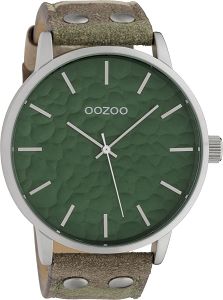 OOZOO Timepieces XXL Military Leather Strap C10460