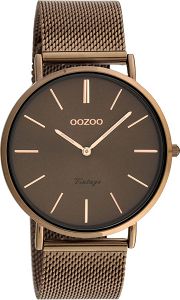 OOZOO Vintage Colored Mesh Brown Metallic Bracelet C20004