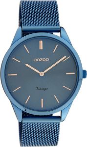 OOZOO Vintage Colored Mesh Blue Metallic Bracelet C20007