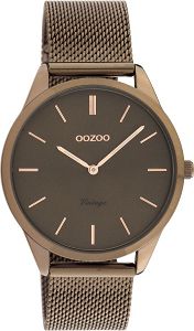 OOZOO Vintage Colored Mesh Brown Metallic Bracelet C20009