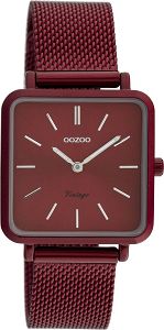 OOZOO Vintage Colored Mesh Bordeaux Metallic Bracelet C20011
