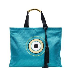 Blue Beach Bag - Beach Bag by Christina Malle CM96494