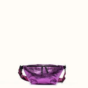 Fuchsia Metallic Street Bag - Crossbody Bag by Christina Malle CM97020