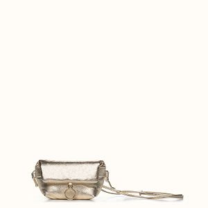 Gold Mini Soft Bag - Crossbody Mini Bag by Christina Malle CM97028