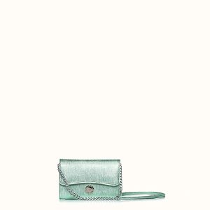 On my Side Mint Metallic Bag - Mini Bag by Christina Malle CM97046