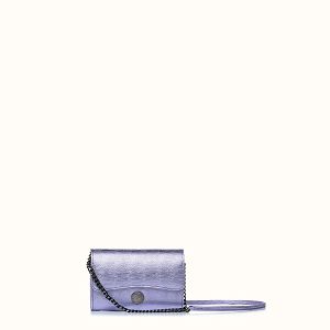 On my Side Purple Metallic Bag - Mini Bag by Christina Malle CM97045