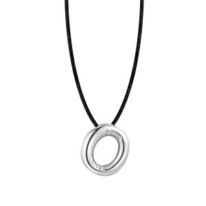 Κολιέ Από Κορδόνι Με Μονόγραμμα Balloon Από Ατσάλι MI13570