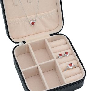 Valentine's Day Red Hearts Silver 925 Gift Set VD11939