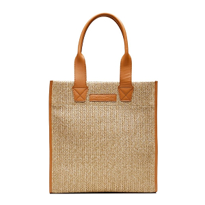 Straw Shopper Bag - Shoulder Bag by Christina Malle CM96444