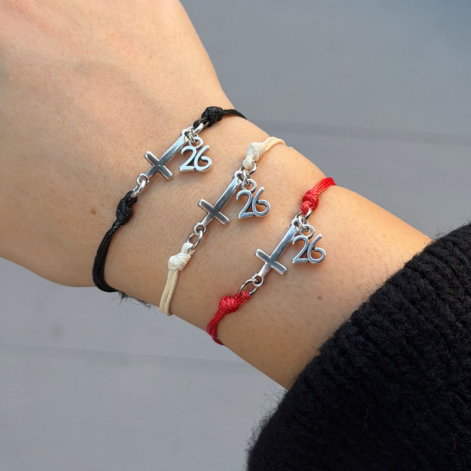 Βραχιόλι Γούρι 2026 Με Σταυρό AA21876