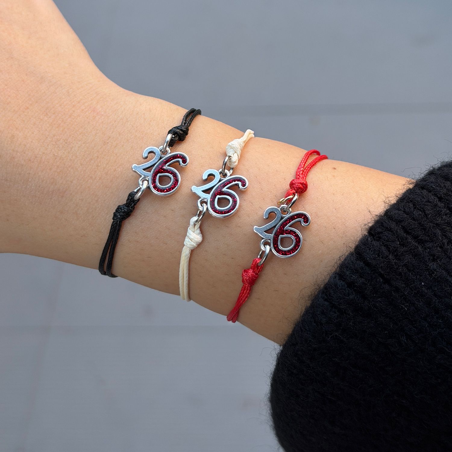 Βραχιόλι Γούρι 2026 Με Glitter AA21823