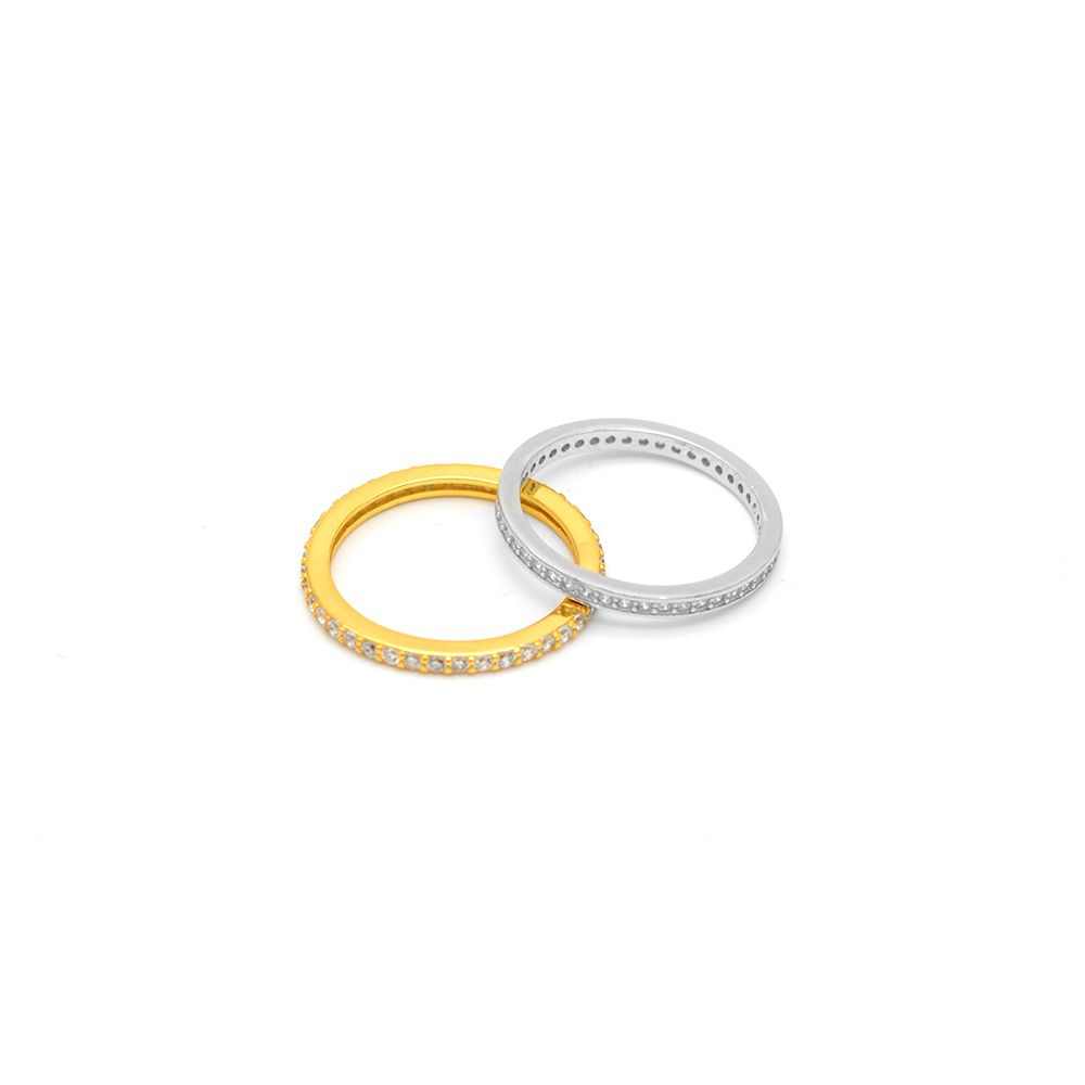 Δαχτυλίδι Από Ασήμι 925 Βέρα Με Ζιργκόν PS30825