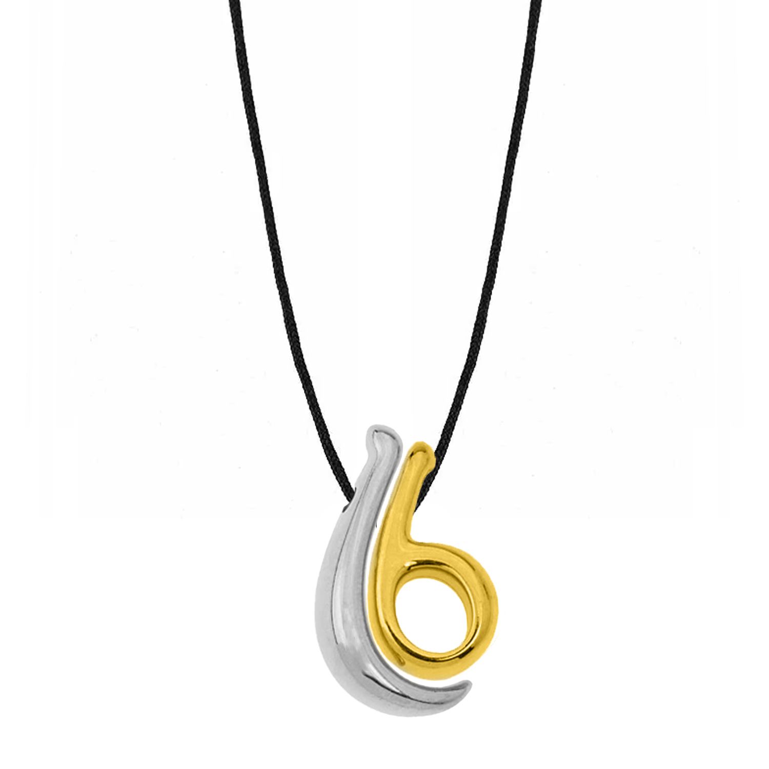 Κολίε Γούρι 2026 Επιχρυσωμένο  Σε Κορδόνι AA13754