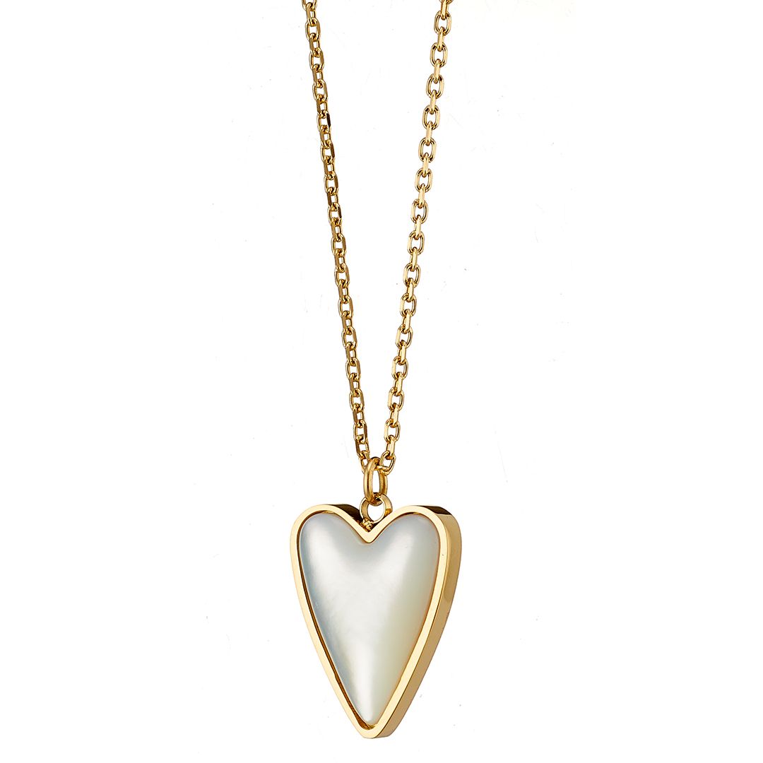 Κολίε Από Ατσάλι Επιχρυσωμένο 24Κ AS13837