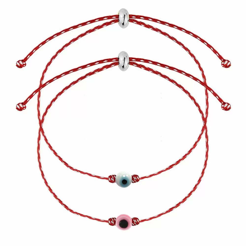 Σετ Βραχιόλια Μαρτάκι Με Ματάκι AA21089