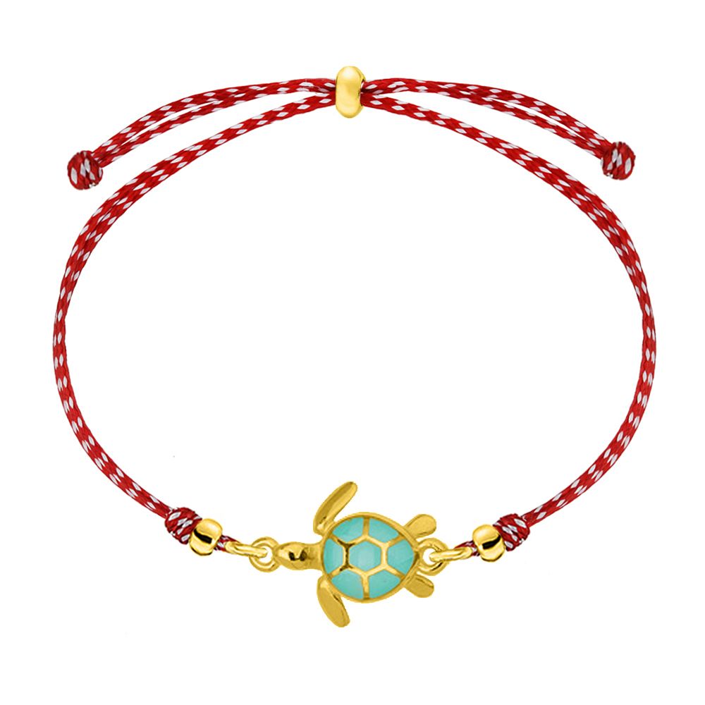 Βραχιόλι Μαρτάκι Με Χελώνα Τιρκουάζ AA21093