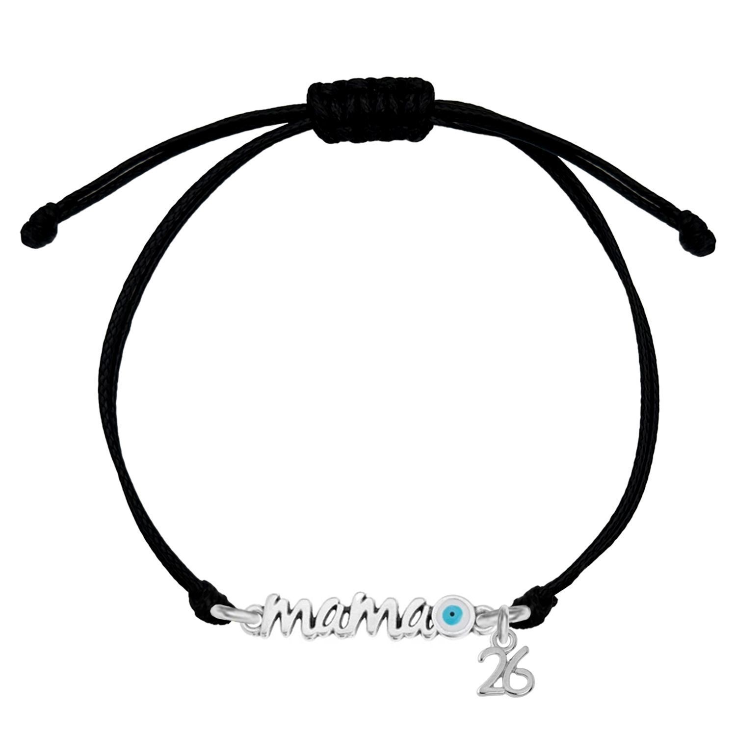 Βραχιόλι Γούρι 2026 mama Με Ματάκι AA21865
