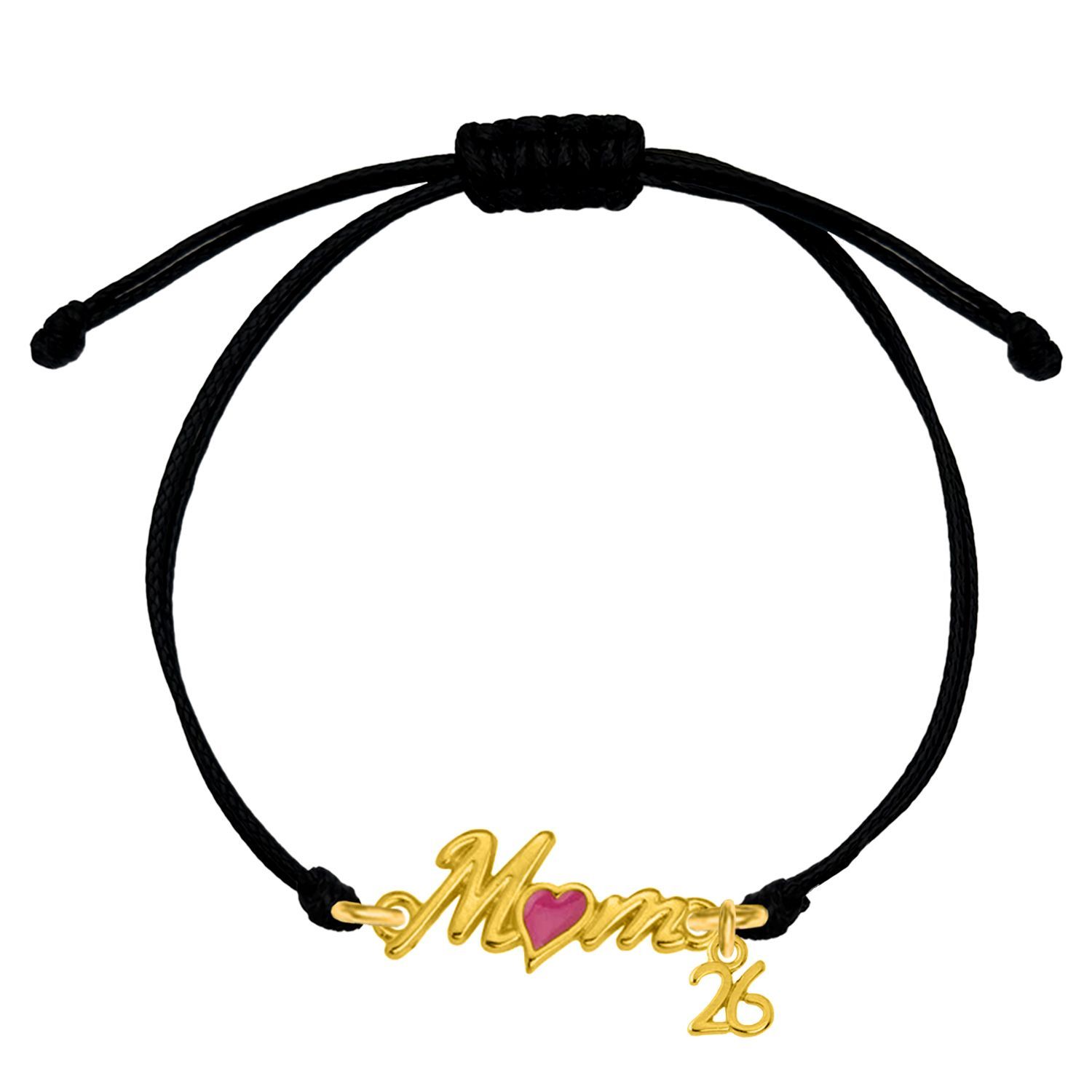 Βραχιόλι Γούρι 2026 Mom Με Καρδιά AA21873