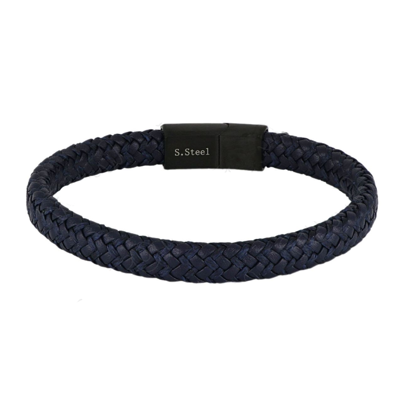 Βραχιόλι Από Δέρμα Και Ατσάλι TU29843