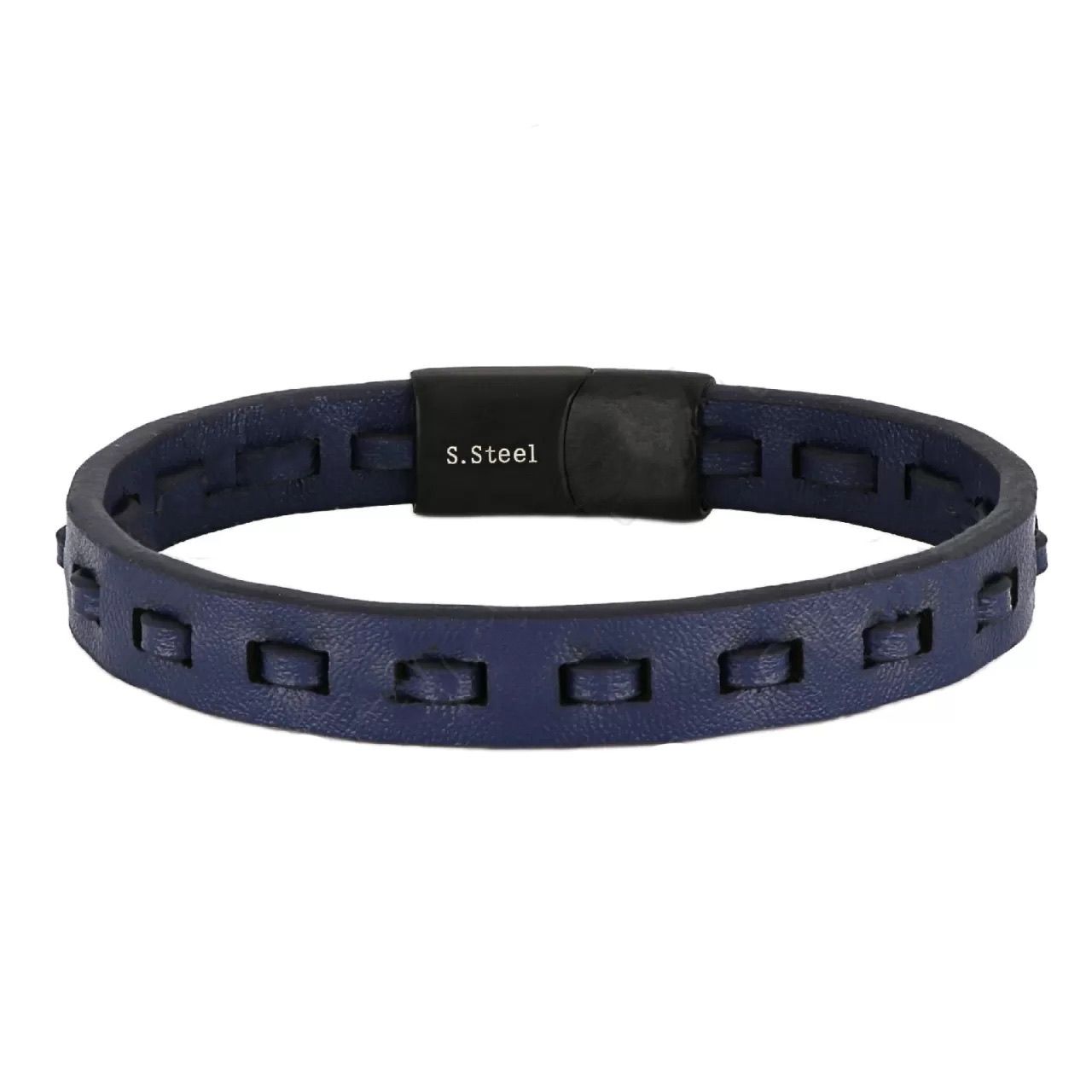 Βραχιόλι Από Δέρμα Και Ατσάλι TU29921