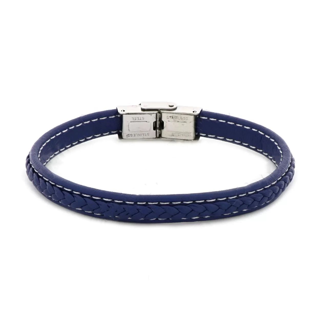 Βραχιόλι Από Δέρμα Και Ατσάλι TU29941