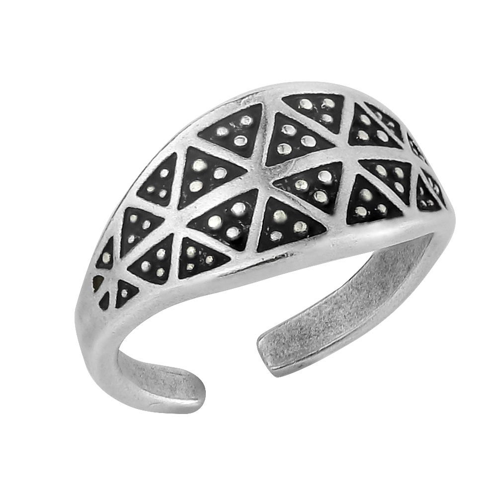 Δαχτυλίδι Από Ορείχαλκο Επαργυρωμένο PF38736