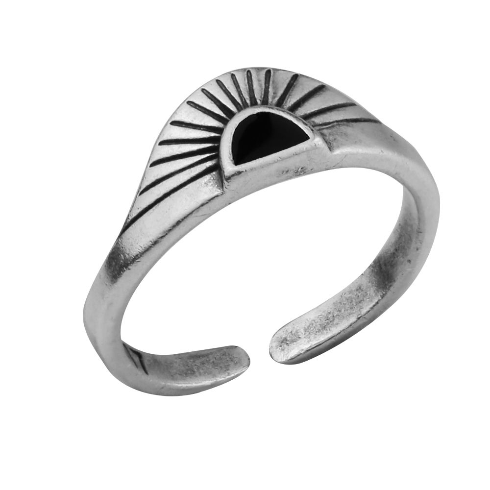 Δαχτυλίδι Από Ορείχαλκο Επαργυρωμένο Ήλιος PF38801