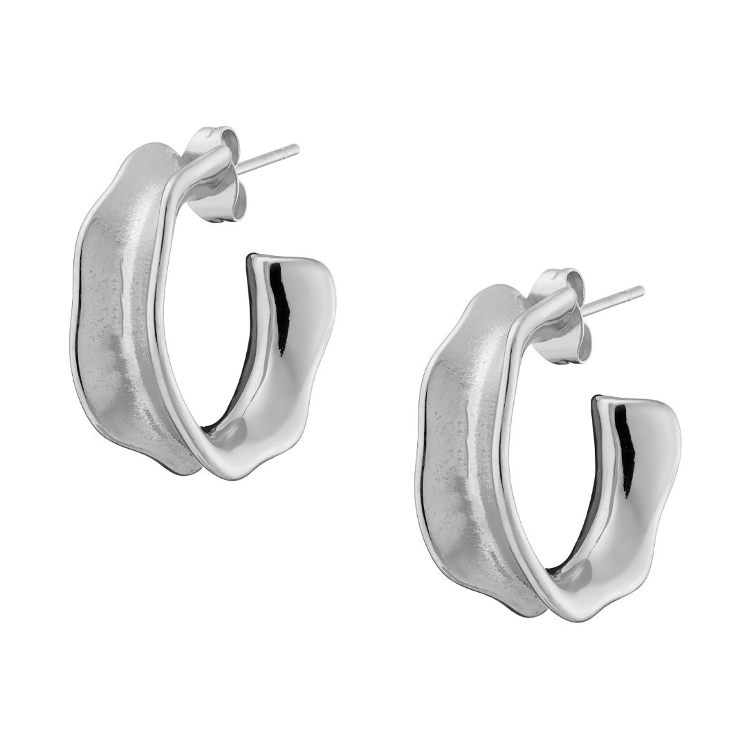 Σκουλαρίκια Κρίκοι Από Ατσάλι AS40095