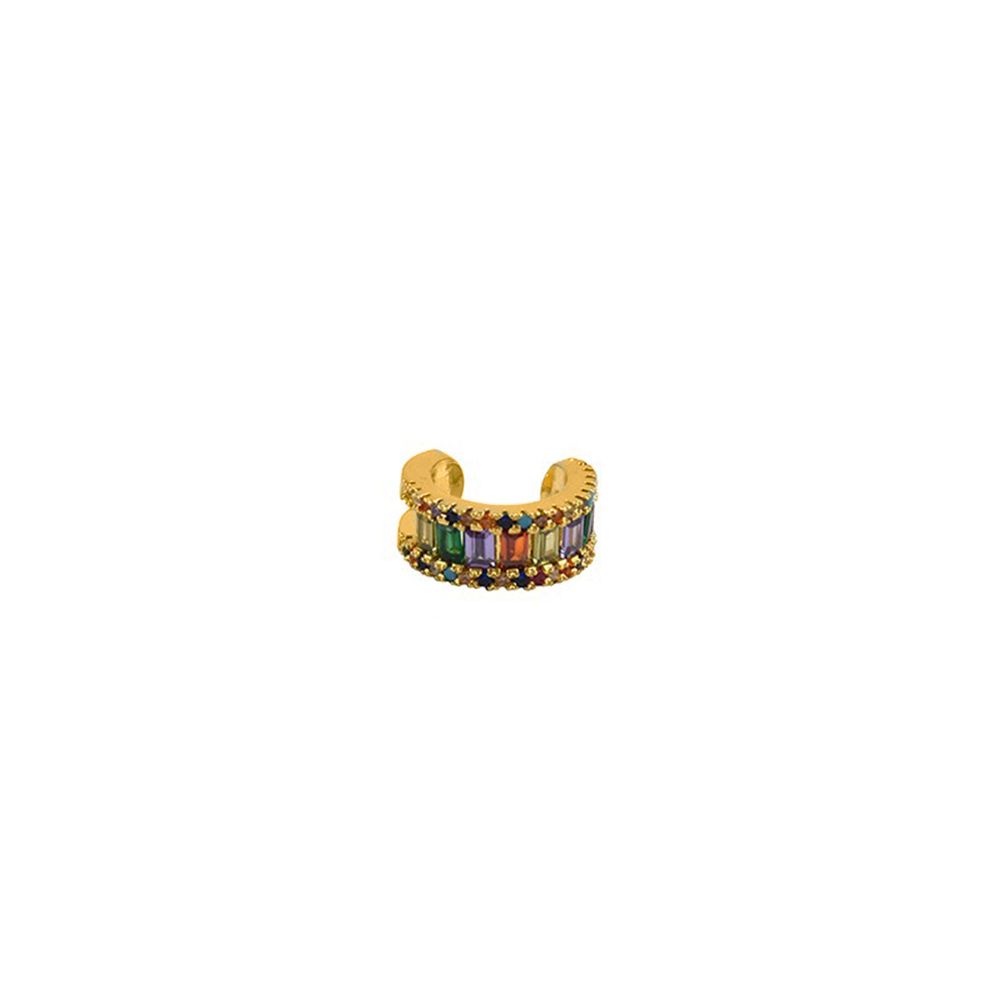 Σκουλαρίκι Earcuff Από Ορείχαλκο Επιχρυσωμένο NI43360