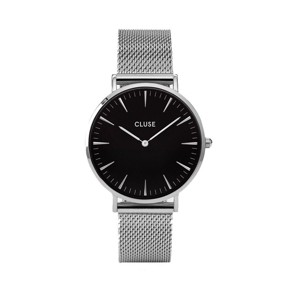 CLUSE LABOHEMΕ Mesh Silver Stainless Steel Strap CW0101201004