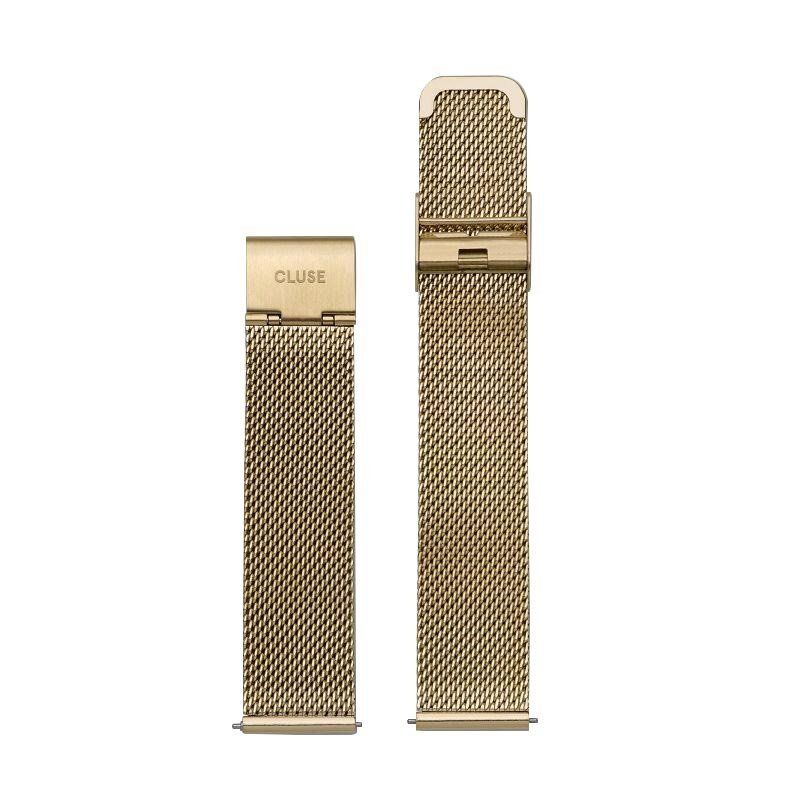 CLUSE LABOHEME Mesh Gold Stainless Steel Strap CLS046