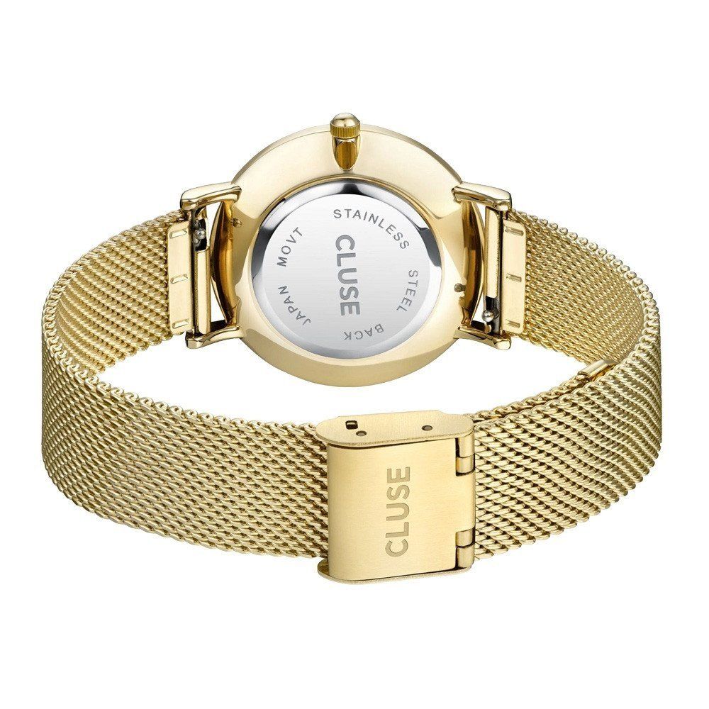 CLUSE MINUIT Mesh Gold Stainless Steel Strap CW0101203007