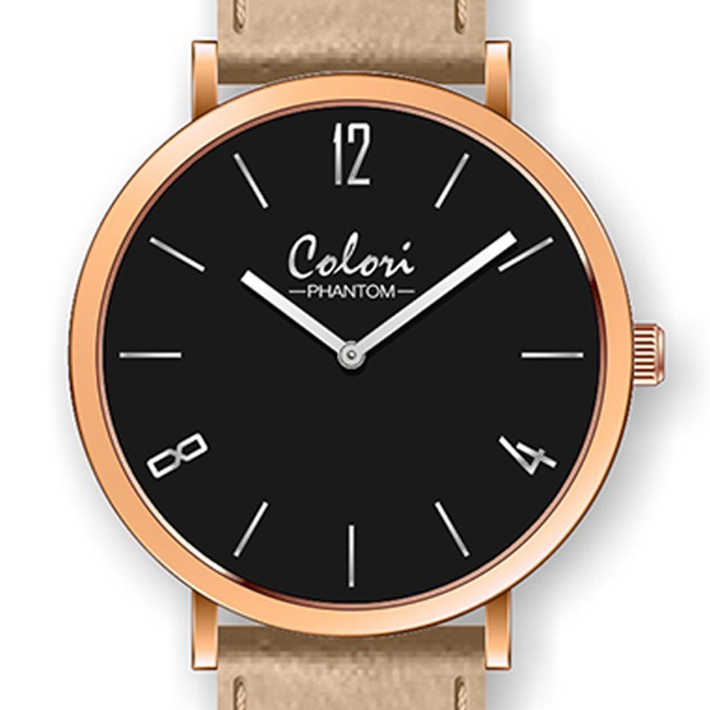COLORI Phantom Beige Leather Strap COL439