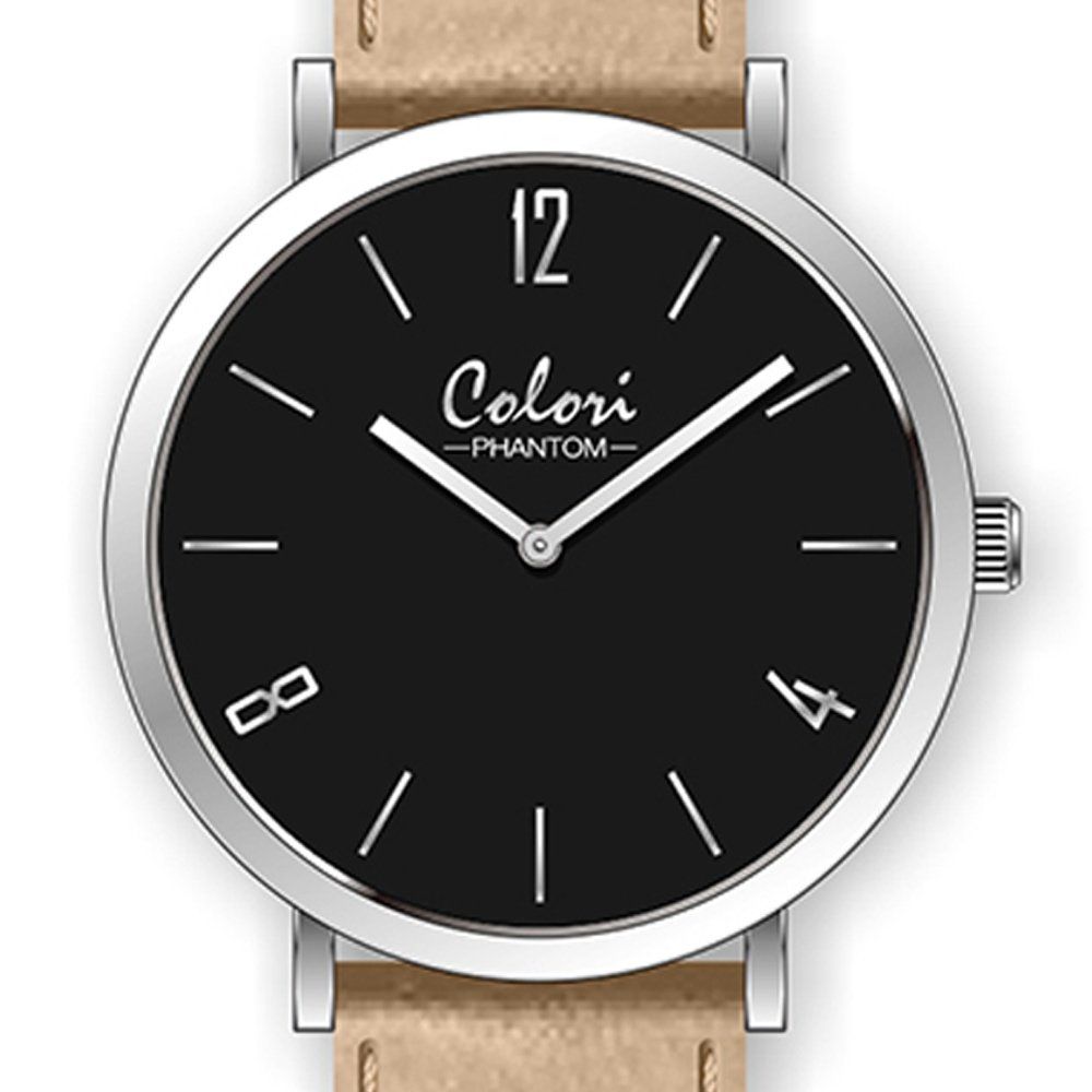 COLORI Phantom Beige Leather Strap COL443