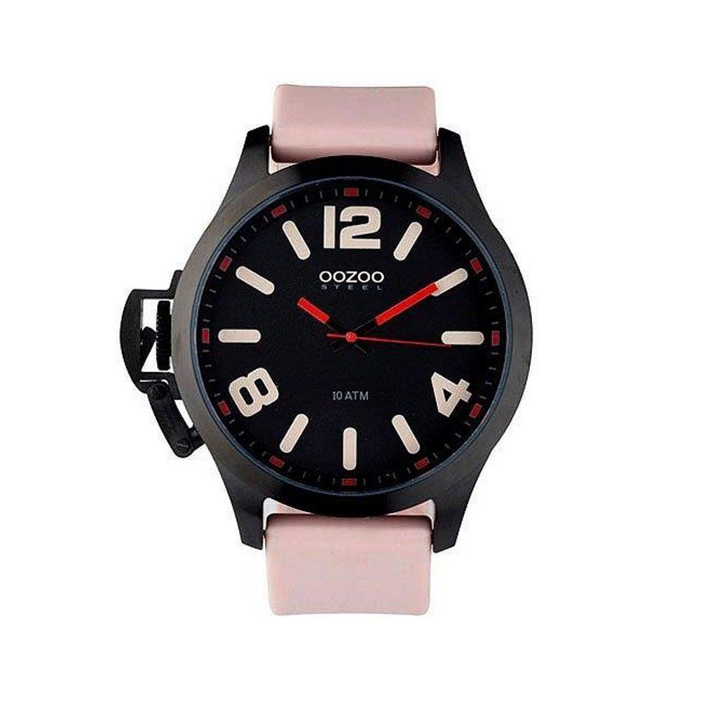 OOZOO STEEL XL Light Pink Rubber Strap OS374
