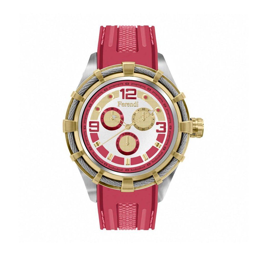 FERENDI OBSESSION Red Rubber Strap 1703-6