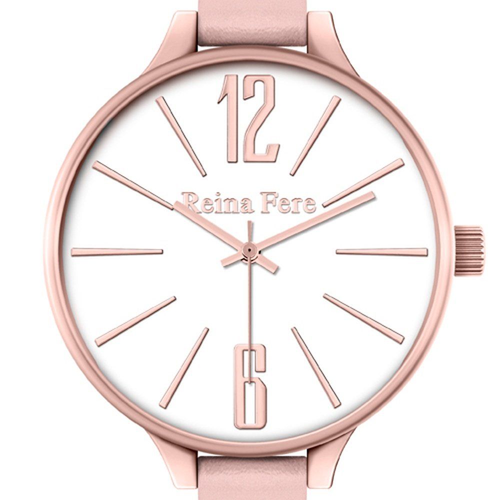 REINA FERE Pink Leather Strap 0712-1