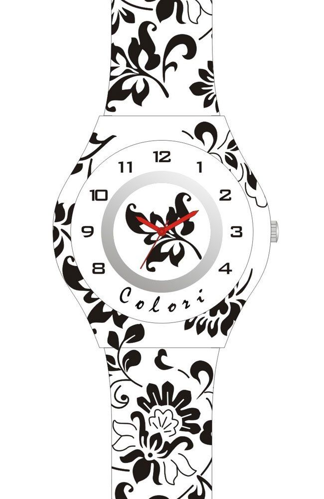 COLORI Kids White Rubber Strap CLK100