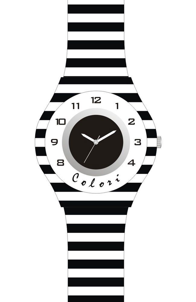 COLORI Kids White Rubber Strap CLK102