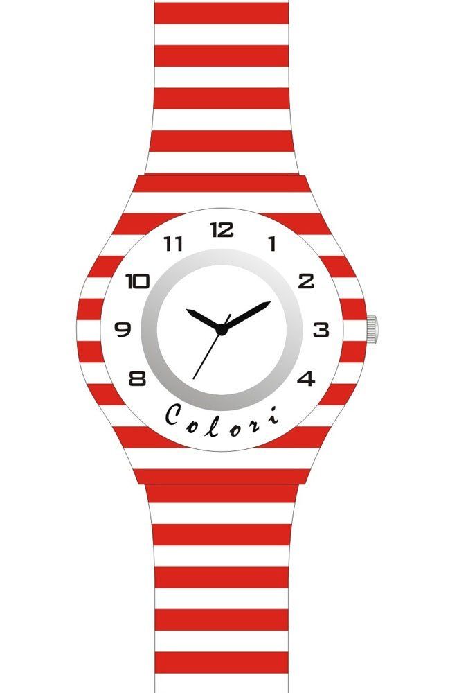 COLORI Kids White Rubber Strap CLK103