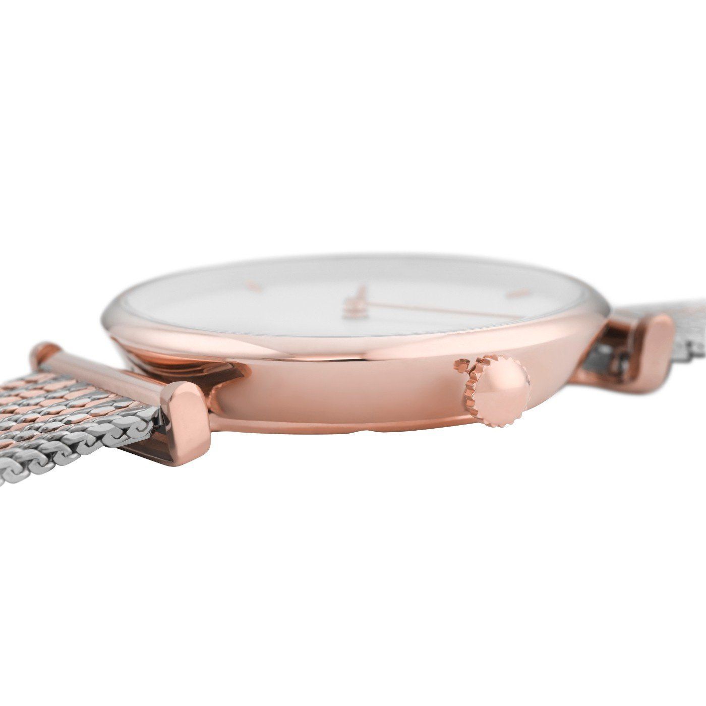 CLUSE Triomphe Rose Gold Bicolour Mesh CW0101208001