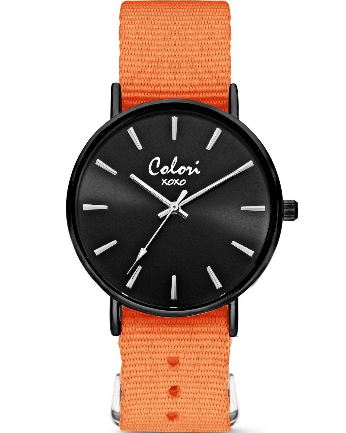 COLORI xoxo Orange Fabric Strap Set COL556
