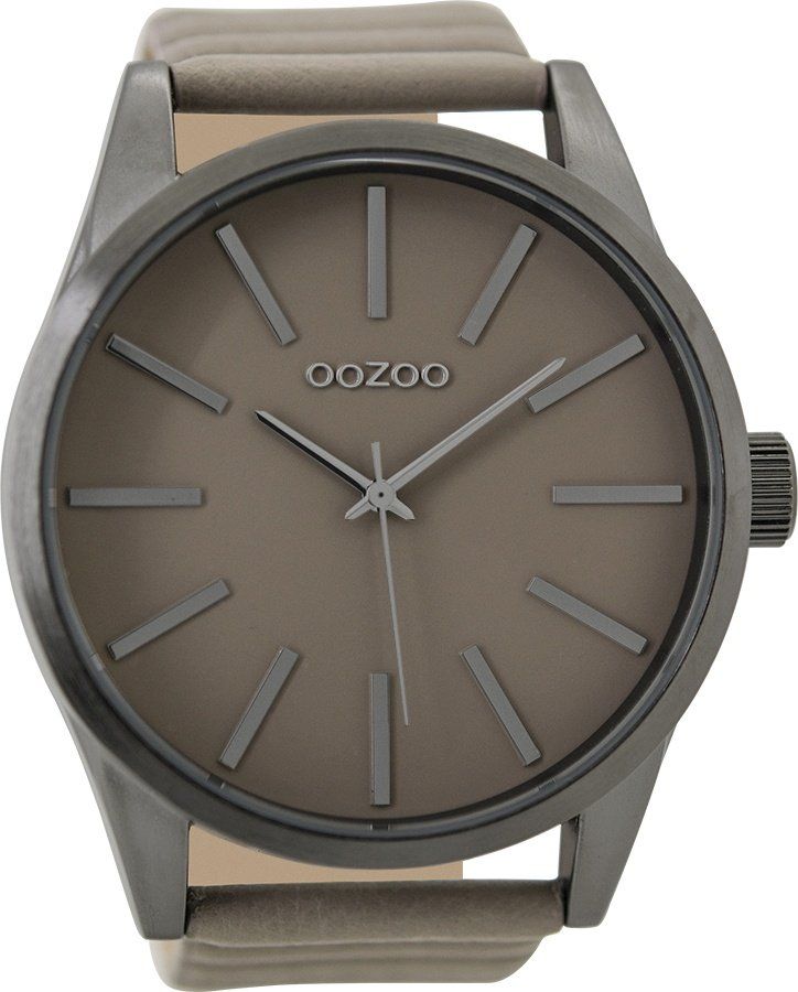 OOZOO Timepieces Brown Leather Strap C9411
