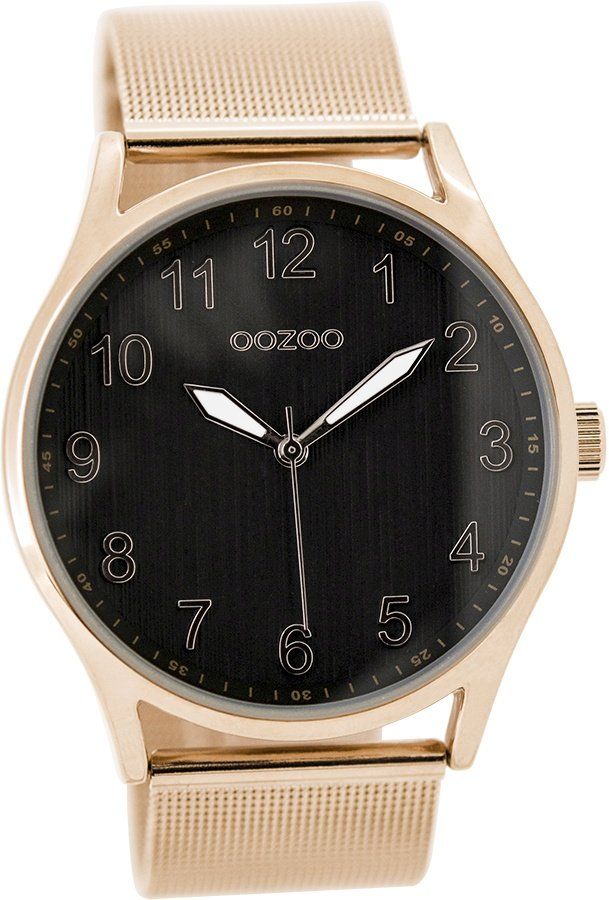 OOZOO Timepieces Rose Gold Metallic Bracelet C9519