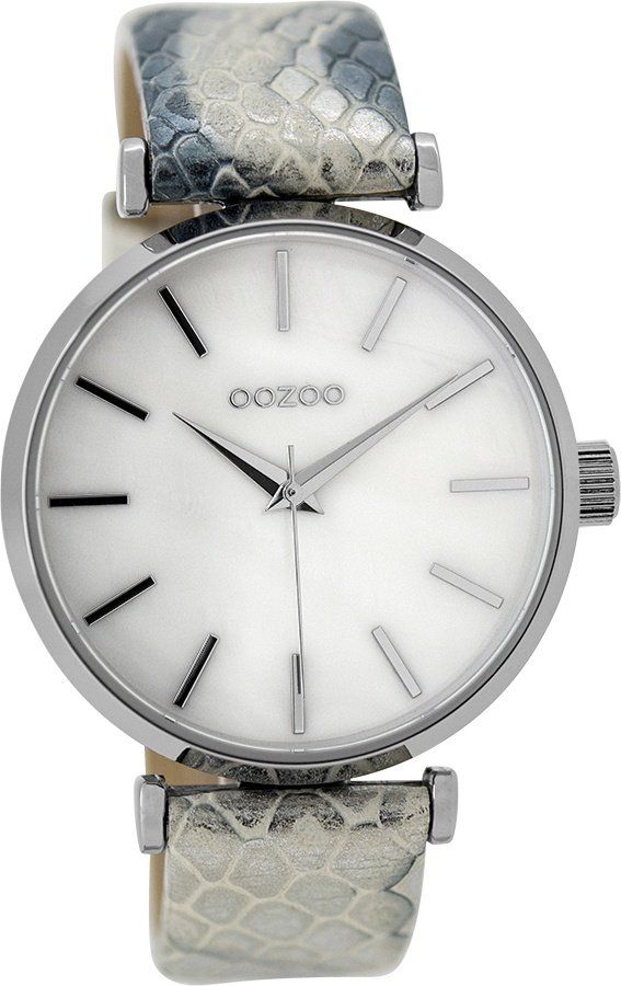 OOZOO Timepieces Two Tone Leather Strap C9535