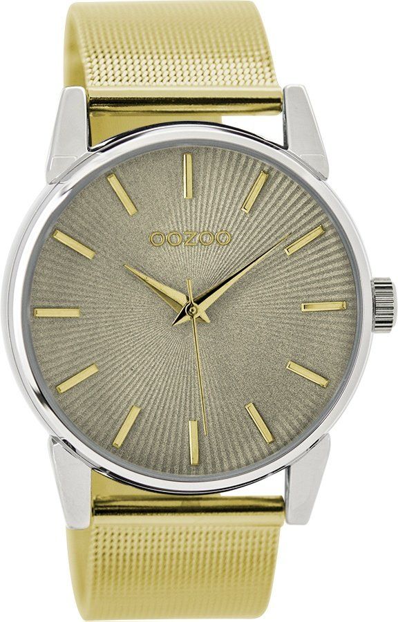 OOZOO Timepieces Gold Metallic Bracelet C9546